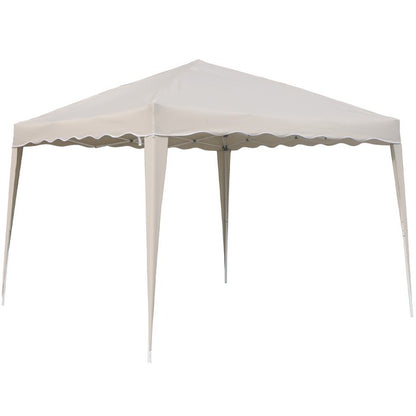 Gazebo pieghevole in acciaio con copertura in poliestere 3x3 mt - Folding