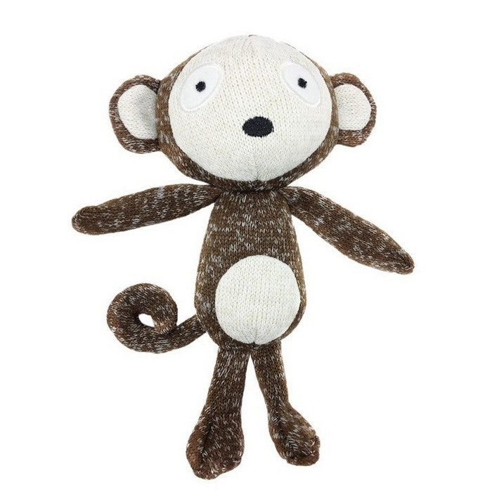 Peluche per cani con squeaker scimmia - Softy
