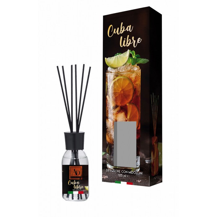 Diffusore di fragranza con midollini 125ml - Cocktail