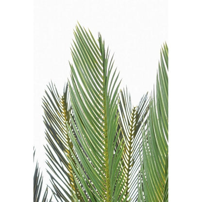 Pianta di palma artificiale con vaso 120 cm - Cycas