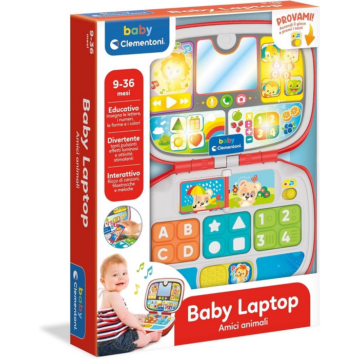Baby Laptop Amici Animali