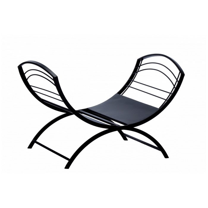 Porta legna in ferro nero - AD TREND - 35561718972632