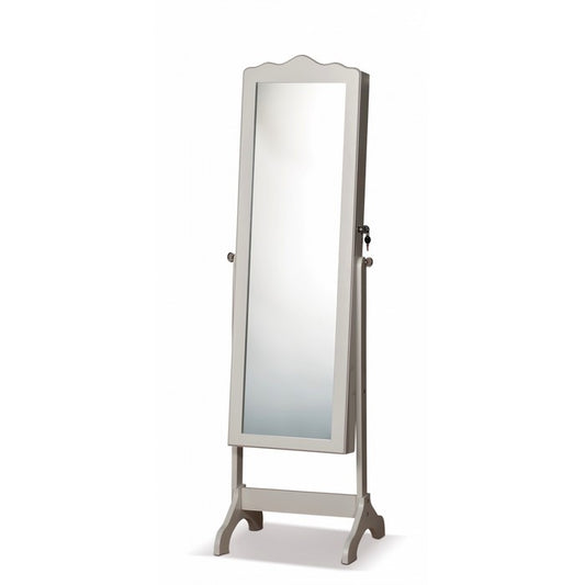 Specchio con LED con anta porta-gioie - AD TREND - 