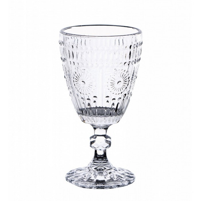 Set 6 calici vino in vetro 25 cl - Sunflower