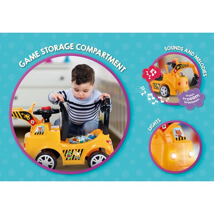 Carotina Baby Ride on Buldozer