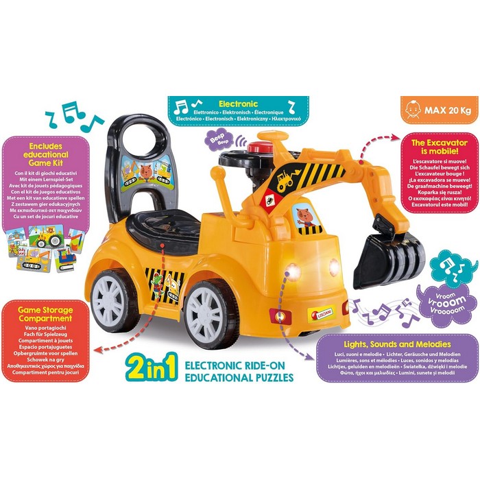 Carotina Baby Ride on Buldozer