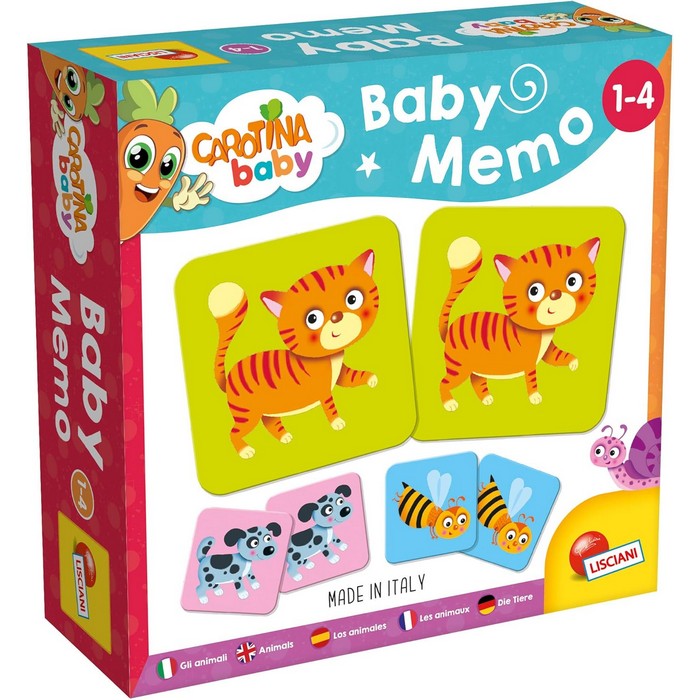 Carotina Baby Memo Animali