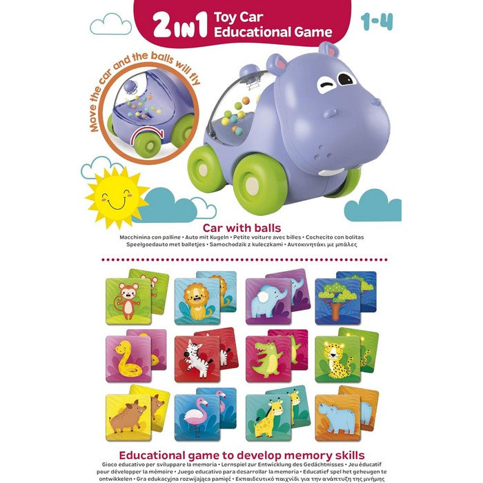 Carotina Baby 2 in 1 Baby Car&Memo