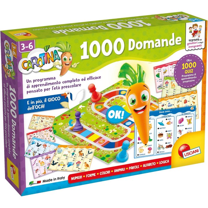 Carotina Penna Parlante 1000 domande