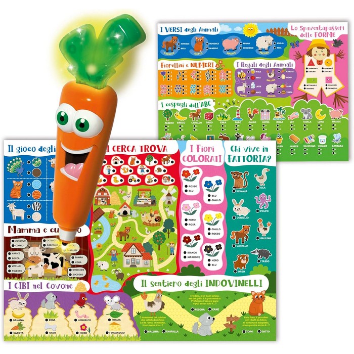 Carotina Penna Parlante 50 Giochi