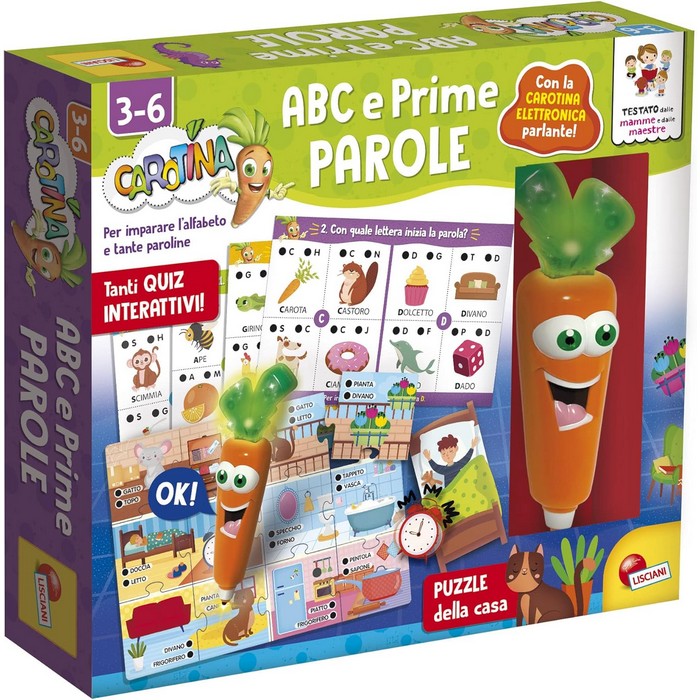 Carotina Penna Parlante ABC e Prime Parole