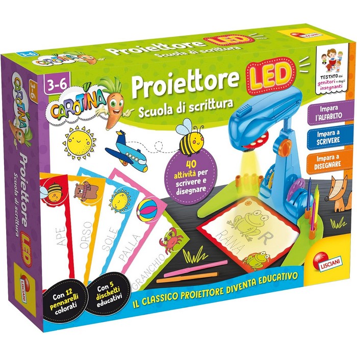 Carotina Proiettore Led Scuola di scrittura