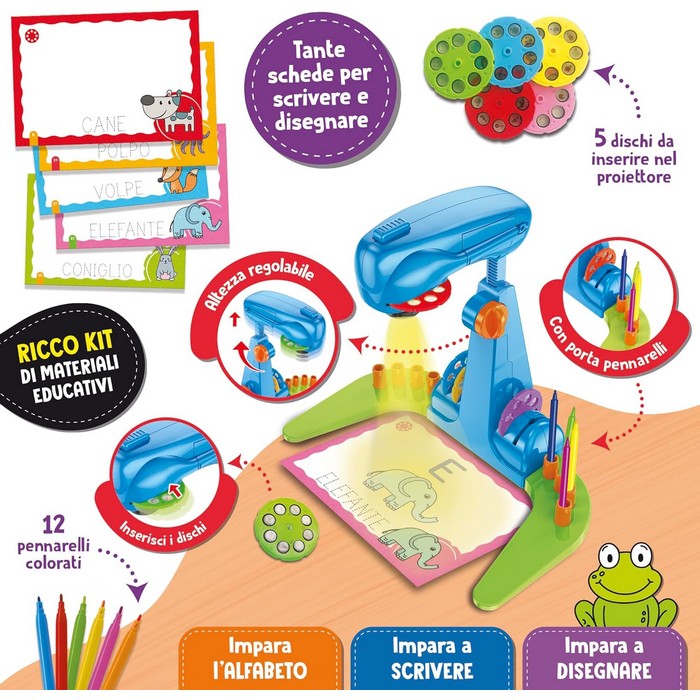 Carotina Proiettore Led Scuola di scrittura