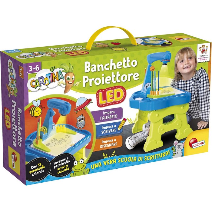 Carotina Banchetto Proiettore Led Scuola di scrittura