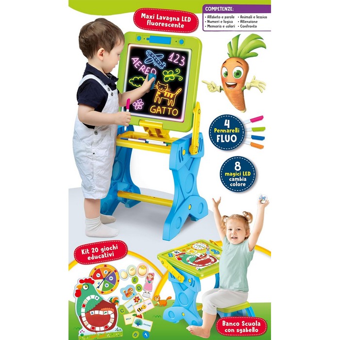 Carotina Banchetto Lavagna LED