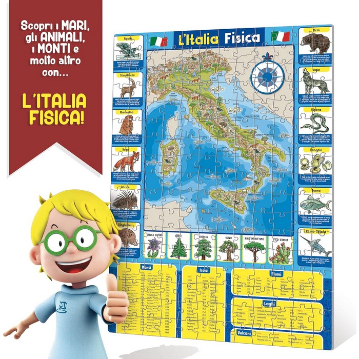 I'm a Genius La mia bella Italia Puzzle 108 pezzi