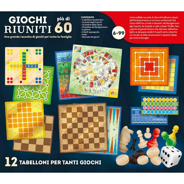 Ludoteca 60 giochi riuniti