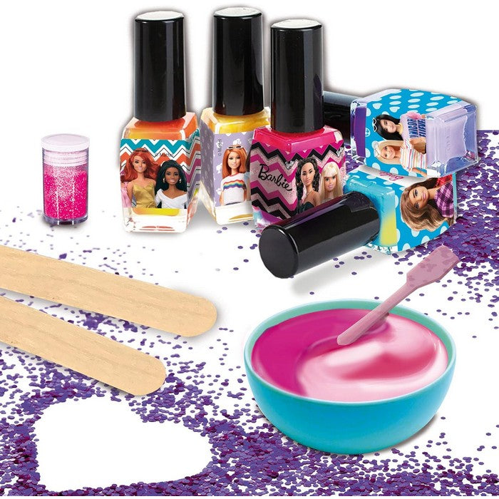 Barbie Nail Art Colour Change