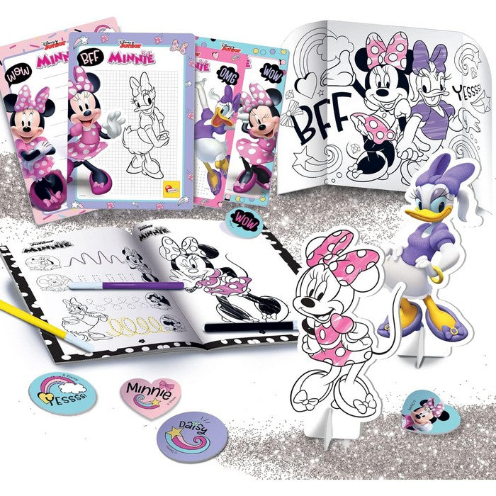 Disney Minnie Coloring and Drowing School zainetto