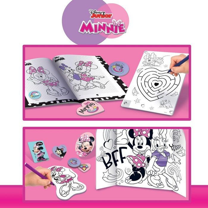 Disney Minnie Coloring and Drowing School zainetto