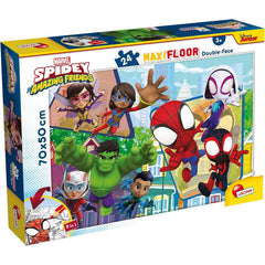 Marvel Puzzle Maxi Floor 24 pezzi Spidey