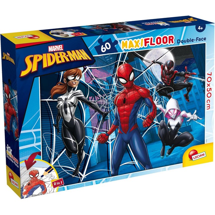 Marvel Puzzle Maxi Floor 60 pezzi Spiderman