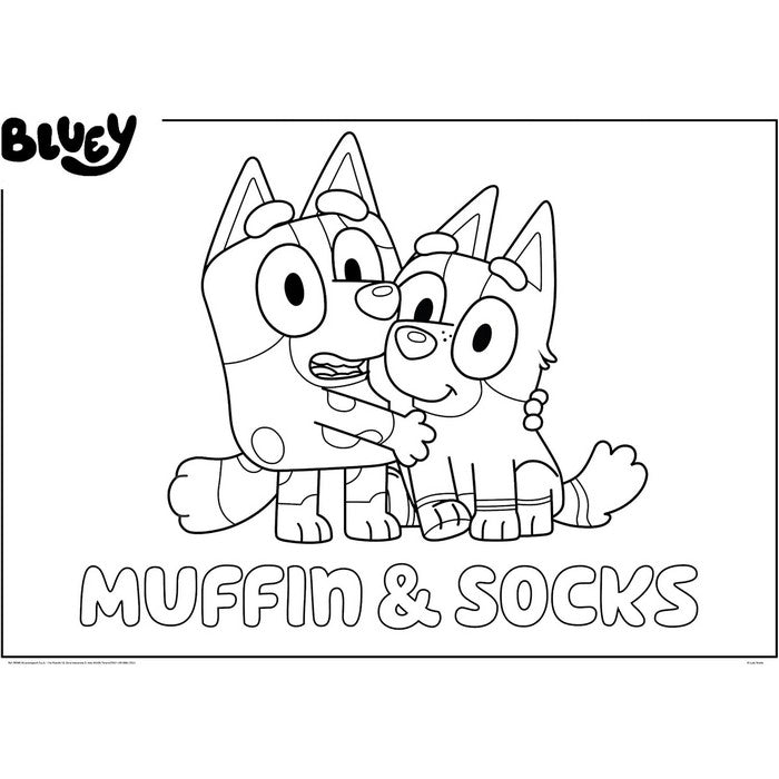 Bluey Puzzle Maxi Floor 24 pezzi