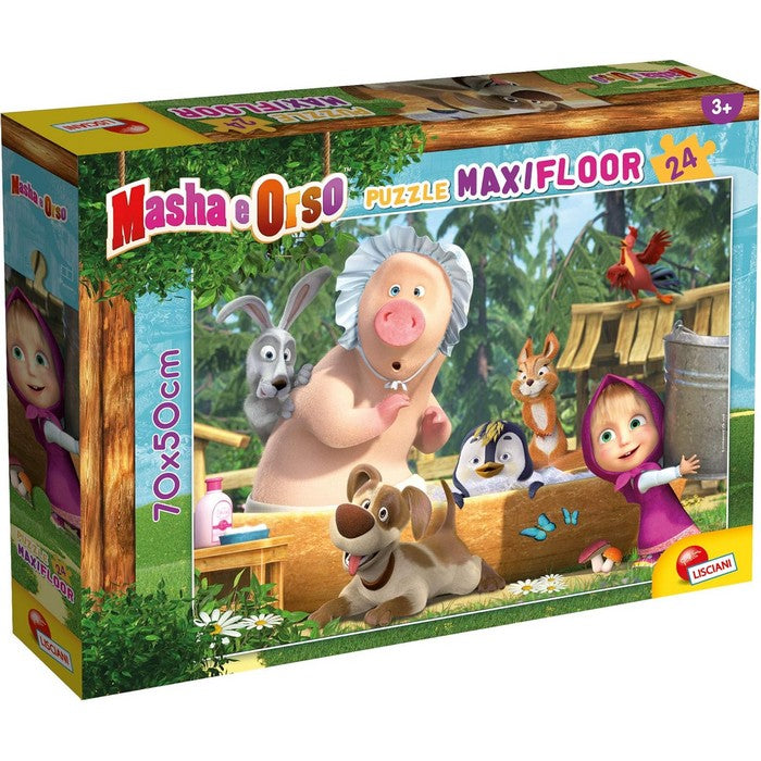 Masha e Orso Puzzle Maxi Floor 24 pezzi