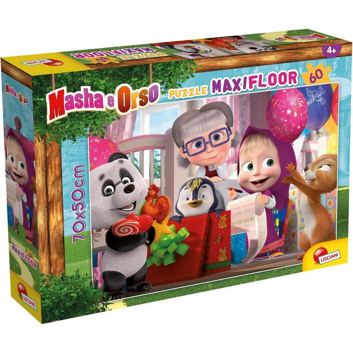 Masha e Orso Puzzle Maxi Floor 60 pezzi