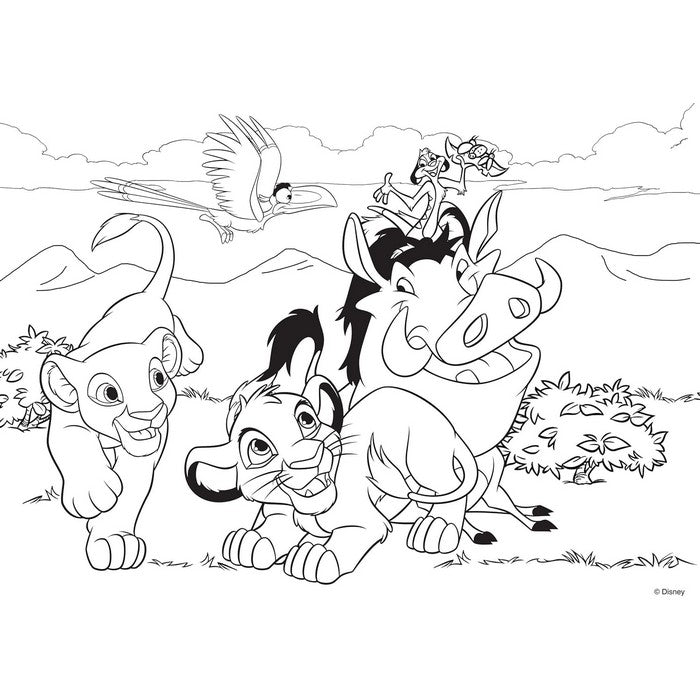 Disney Re Leone Maxi Puzzle 24 pezzi