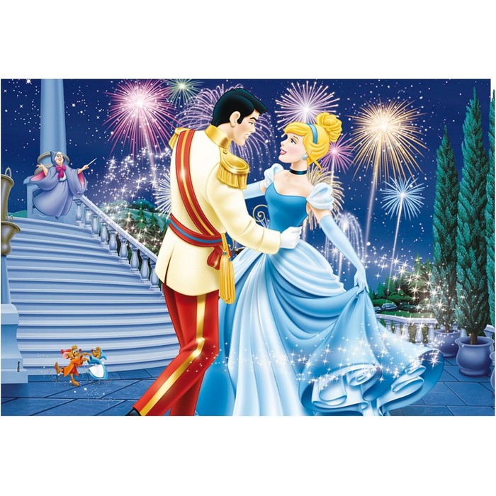 Disney Princess Cenerentola Maxi Puzzle double face 35 pezzi