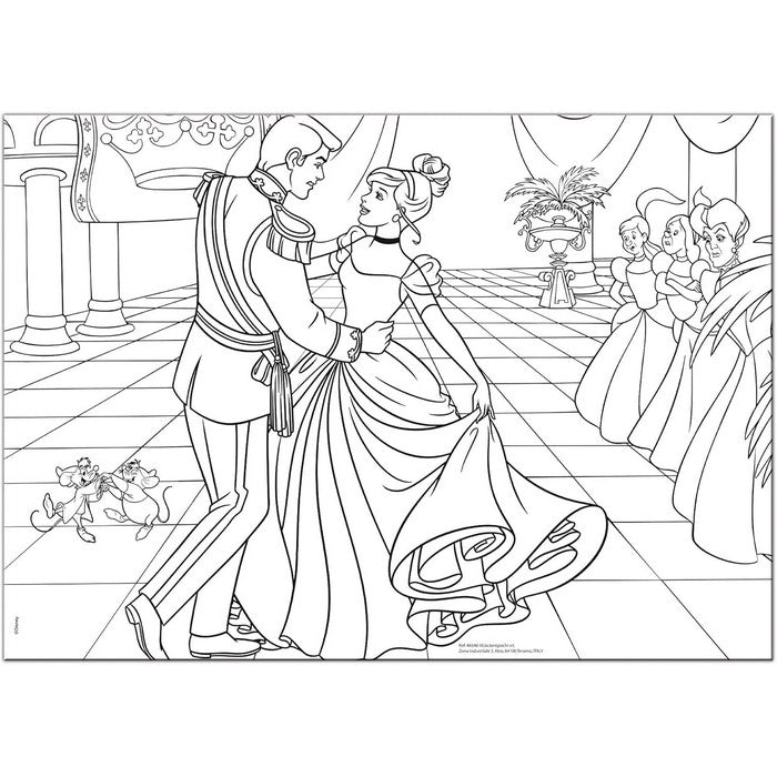 Disney Princess Cenerentola Maxi Puzzle double face 35 pezzi