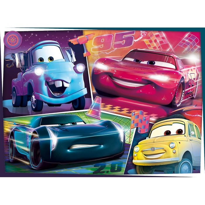 Disney Cars Puzzle Maxi Floor double face 60 pezzi