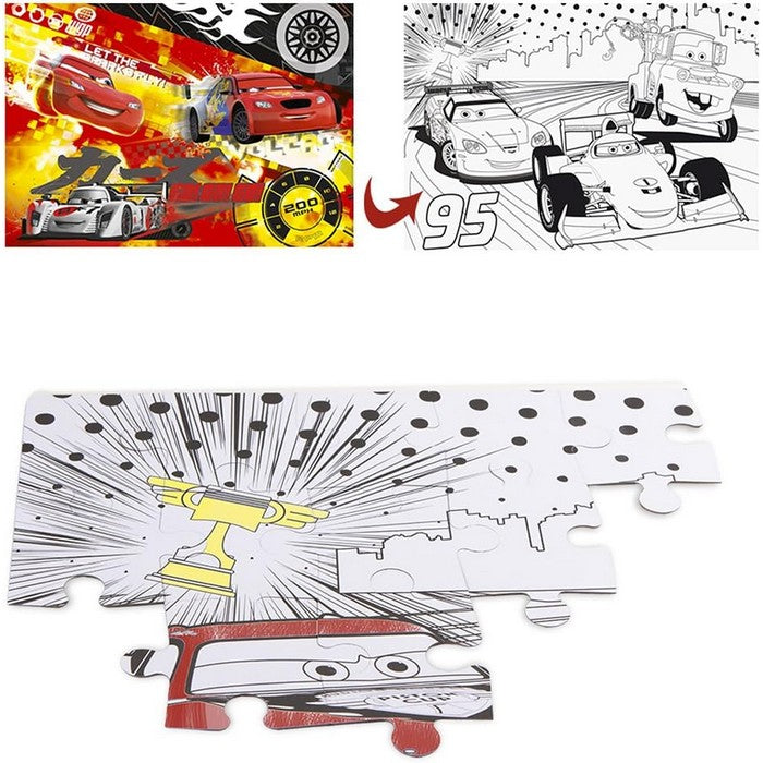 Disney Cars Maxi Puzzle double face 60 pezzi