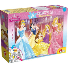 Disney Princess Maxi Puzzle double face 60 pezzi