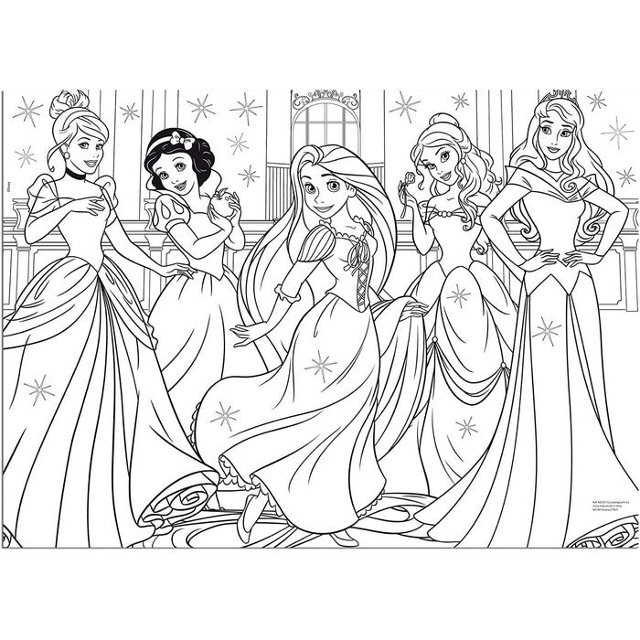 Disney Princess Maxi Puzzle double face 60 pezzi