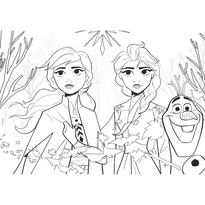 Disney Frozen Maxi Floor double face 60 pezzi