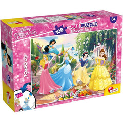 Disney Princess Maxi Puzzle double face 108 pezzi