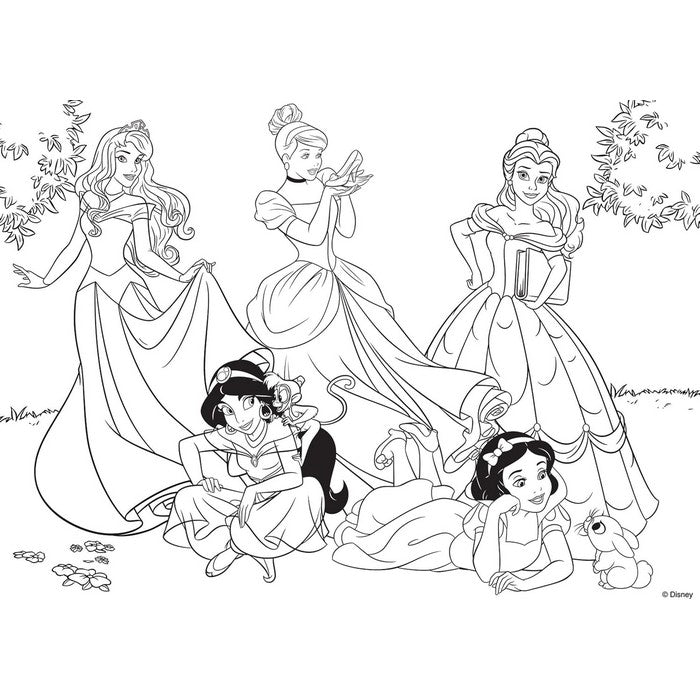 Disney Princess Maxi Puzzle double face 108 pezzi