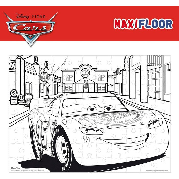 Disney Cars Puzzle Maxi Floor double face 108 pezzi