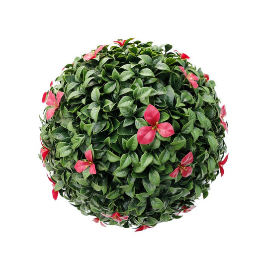Bosso artificiale sempreverde con fiori di gardenia - BEST - 34260745027800