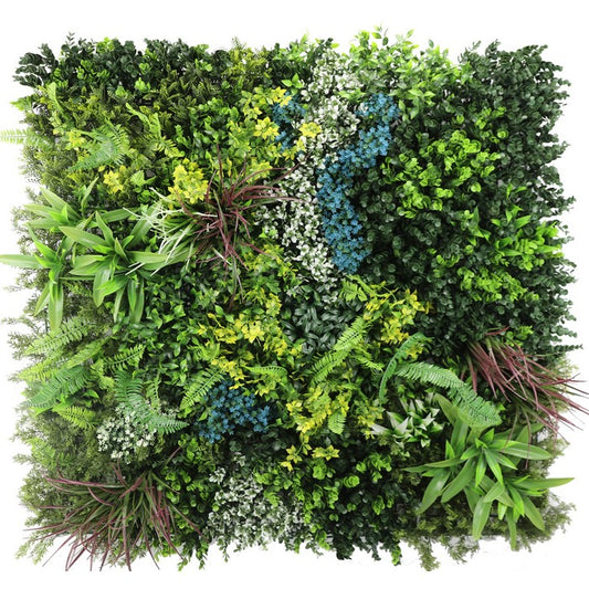 Parete con piante artificiali per giardino verticale 100x100 cm - Frame - BEST - 34266845642968