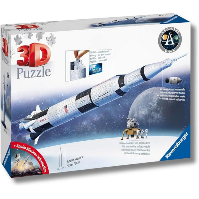 Apollo Saturn V Rocket Puzzle 3D