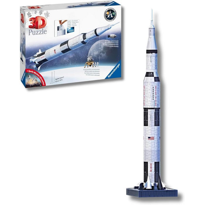 Apollo Saturn V Rocket Puzzle 3D
