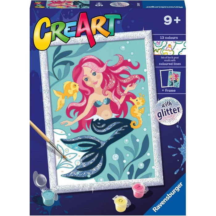 Creart kit pittura per bambini Sirenetta