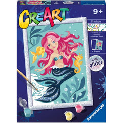 Creart kit pittura per bambini Sirenetta