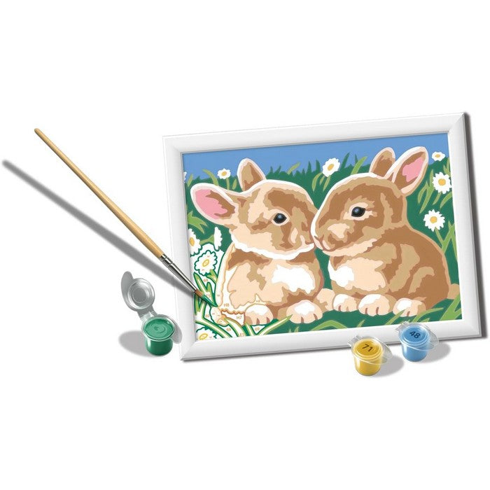 Creart kit pittura per bambini Teneri coniglietti