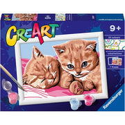 Creart kit pittura per bambini Gattini amici