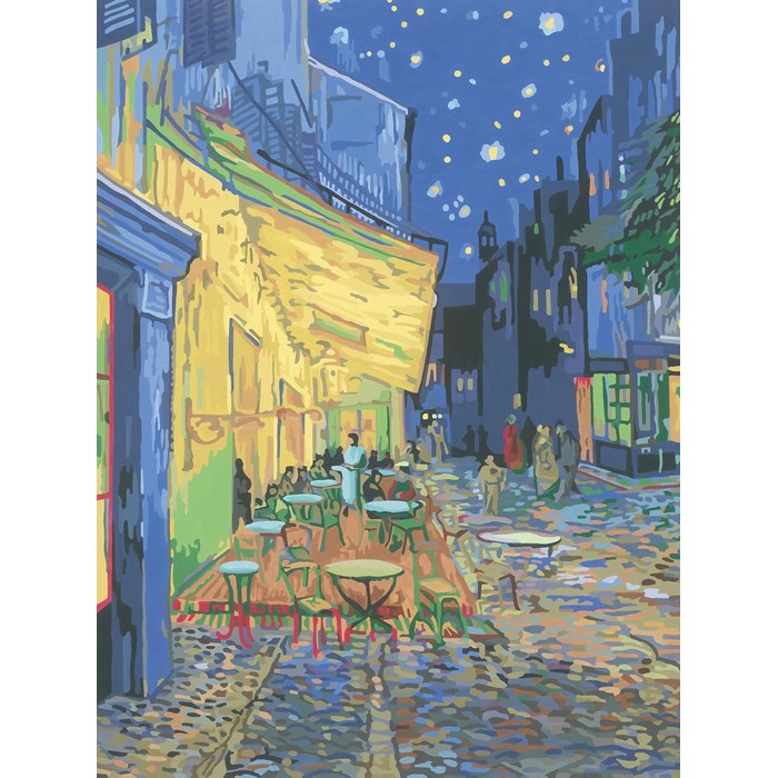 Creart kit pittura Van Gogh Terrazza del Caffè di sera