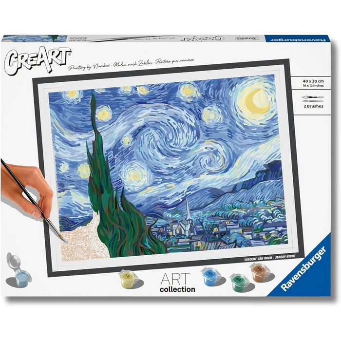 Creart kit pittura Van Gogh Notte stellata